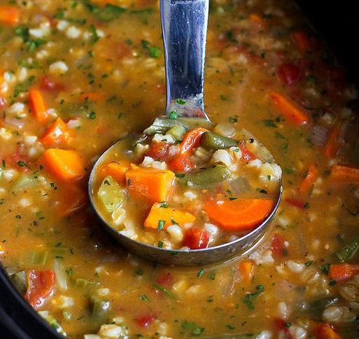 VEGETABLE BARLEY SOUP RECIPE