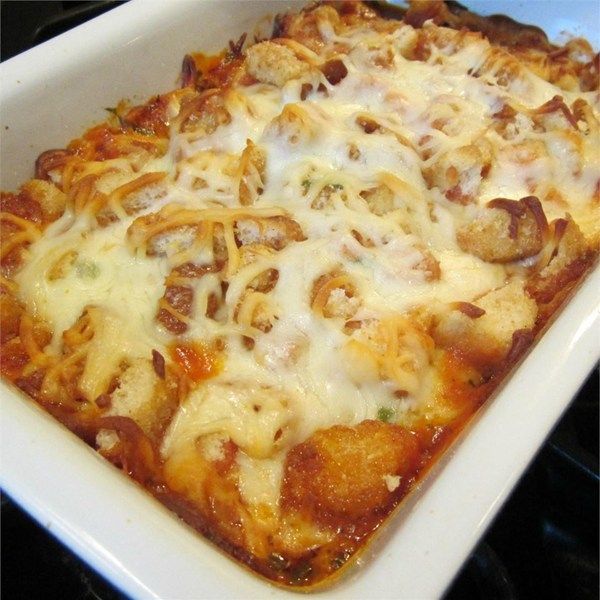 EASY PARMESAN CHICKEN BAKE