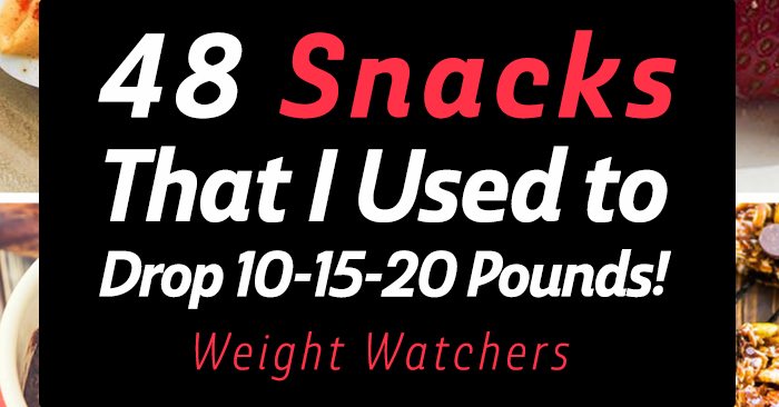 48 WEIGHT WATCHERS SNACKS THAT I USED TO DROP 10-15-20 POUNDS!