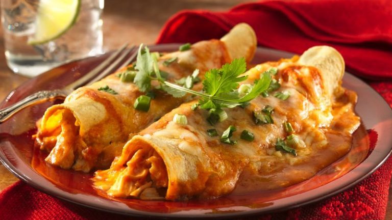 CHICKEN ENCHILADAS