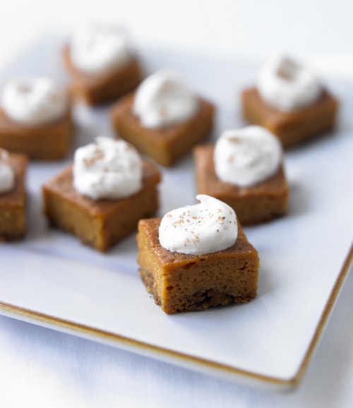 PUMPKIN PIE BITES