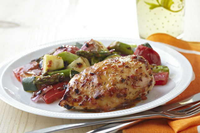 GRILLED CHICKEN AND VEGGIES