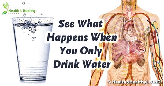 WHAT WOULD HAPPEN IF YOU REPLACE ALL DRINKS WITH WATER