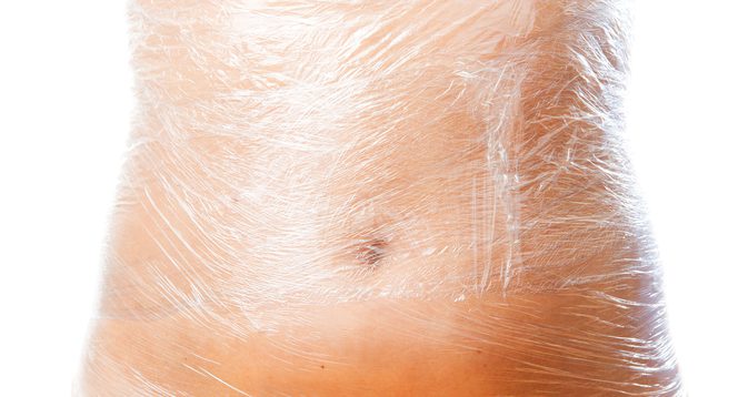 THE DANGERS OF WRAPPING YOUR STOMACH WITH PLASTIC WRAP