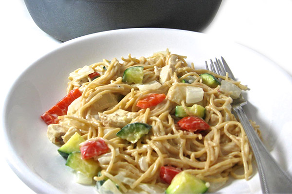 SKILLET CHICKEN TETRAZZINI