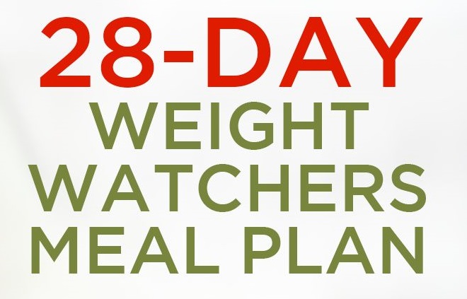 28-Day Weight Watchers Meal Plan
