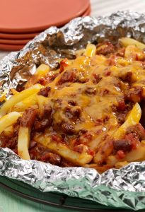 Chili Cheese Fries Made Guilt-Free (Taco Style)