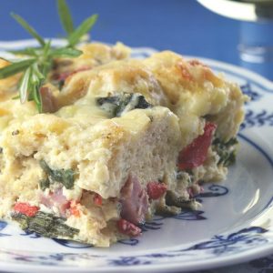 Ham & Cheese Breakfast Casserole