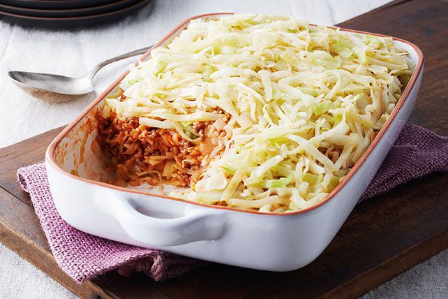 Beef-Cabbage Casserole