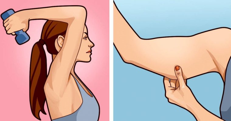 5 Exercises You Can Do Right At Home To Say Goodbye To Flabby Arms