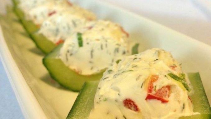 Keto Cucumber Bites