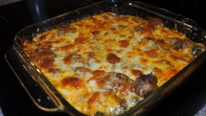 Low Carb Spinach Lasagna