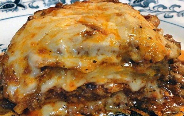 MEATY EGGPLANT LASAGNA – Low Carb