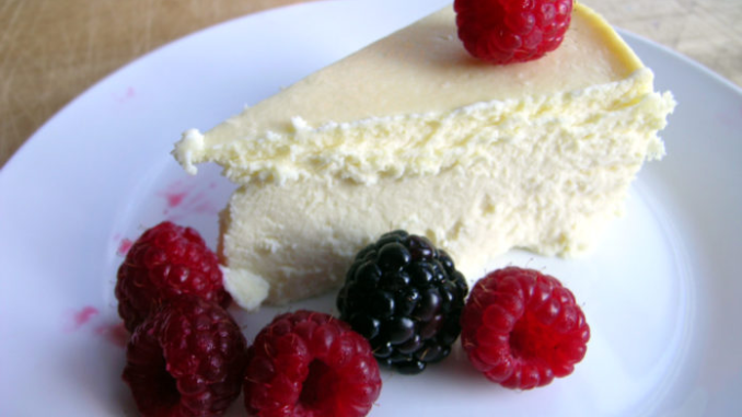 Low Carb Lemon Cheesecake