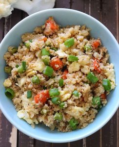 HEALTHY CAULIFLOWER FRIED “RICE”