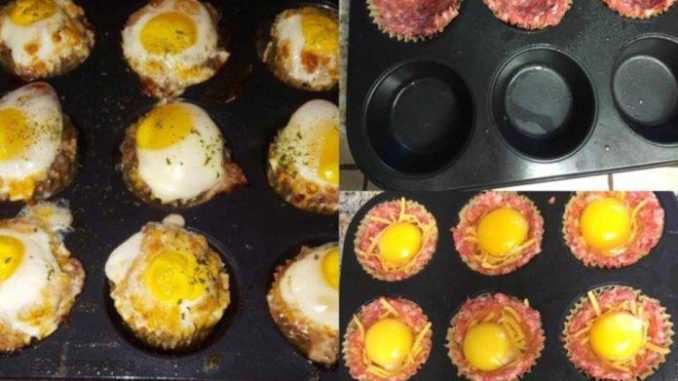 Low Carb Sausage N Egg Muffins