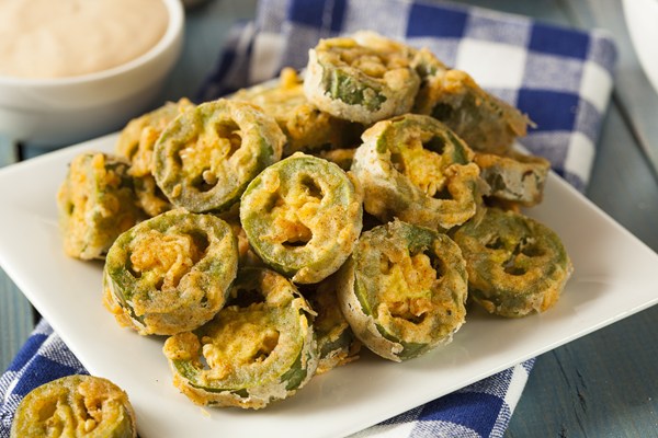Deep Fried Jalapeno Slices