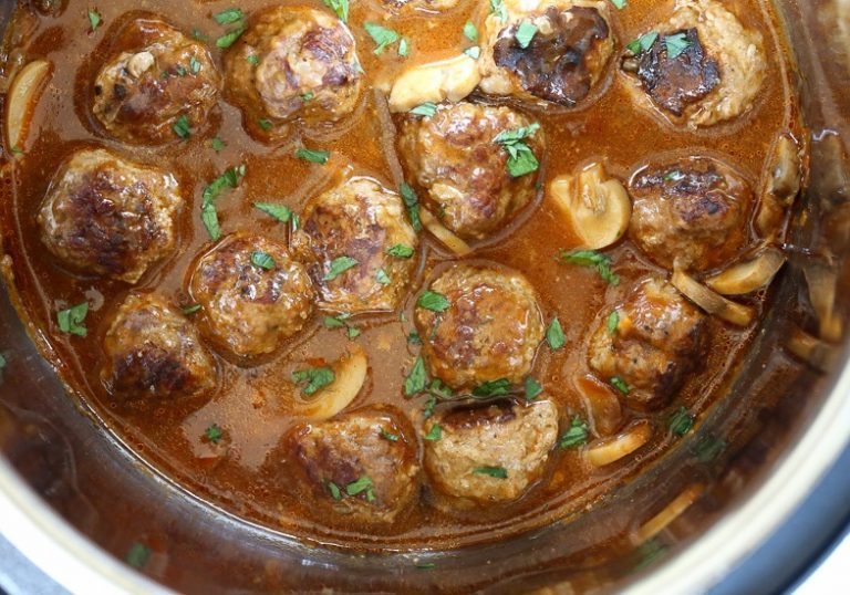 Weight Watchers Salisbury Steak Meatballs Recipe