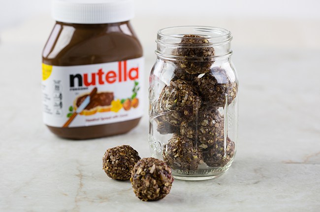 Nutella Energy Bites