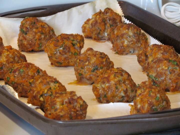 Easy Baked Meatballs