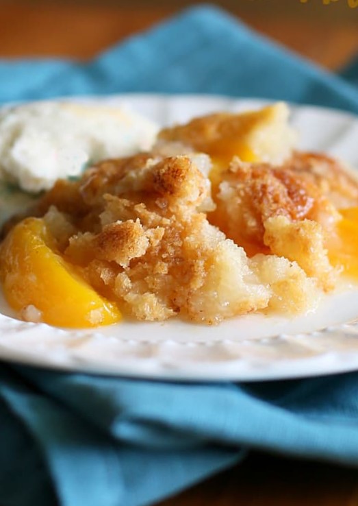 Easy Peach Cobbler