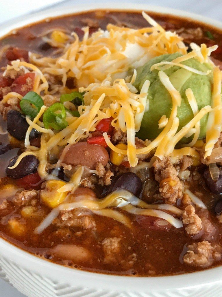 TURKEY CHILI TACO SOUP
