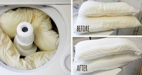 How To Whiten Your Yellowed Pillows