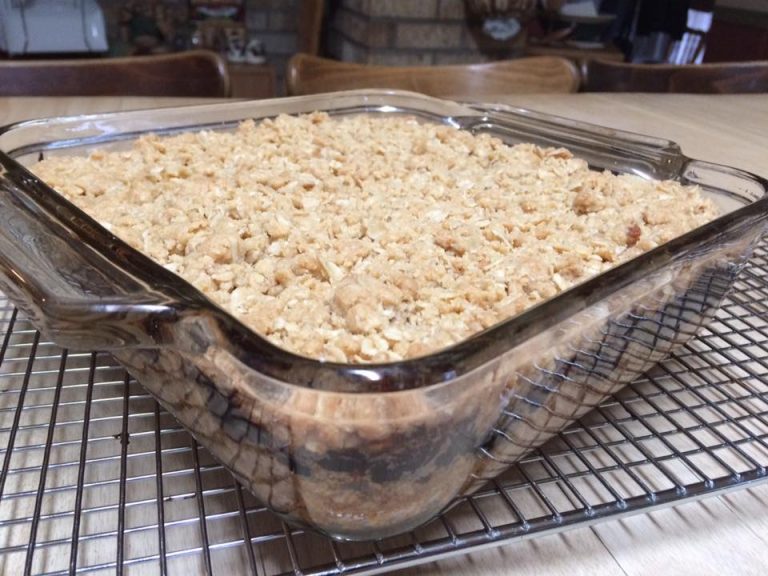 Nanny’s Date Squares