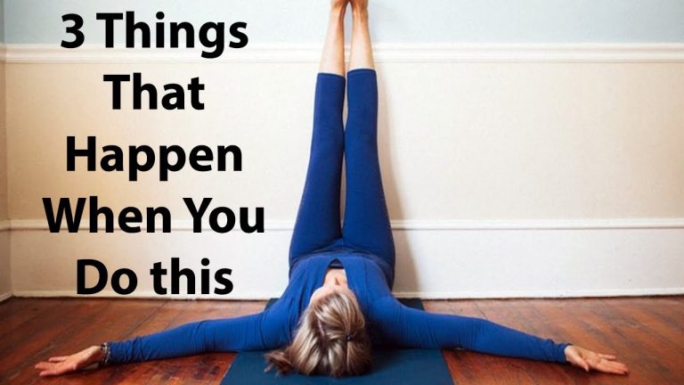 3 Things That Happen When You Put Your Legs Up Against A Wall Every Day