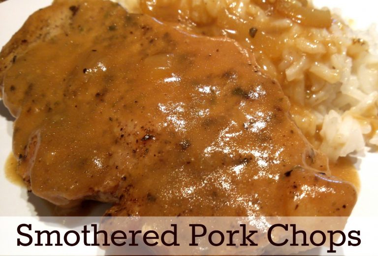 Crock Pot Smothered Pork Chops