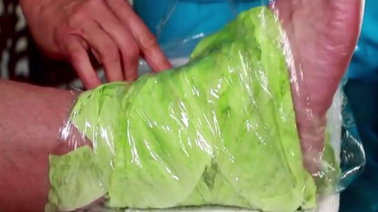 Wrap Your Leg With Cabbage For 1 Hour and Say Goodbye To Your Joint Pain