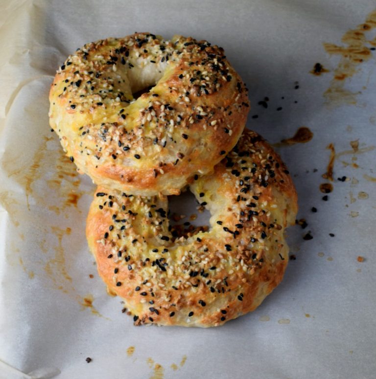 2 Ingredient Bagel Recipe