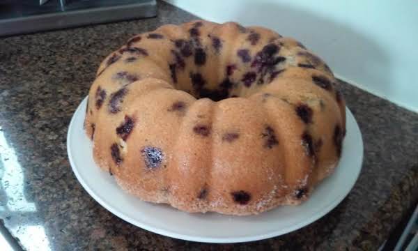 Blueberry Pound Cake