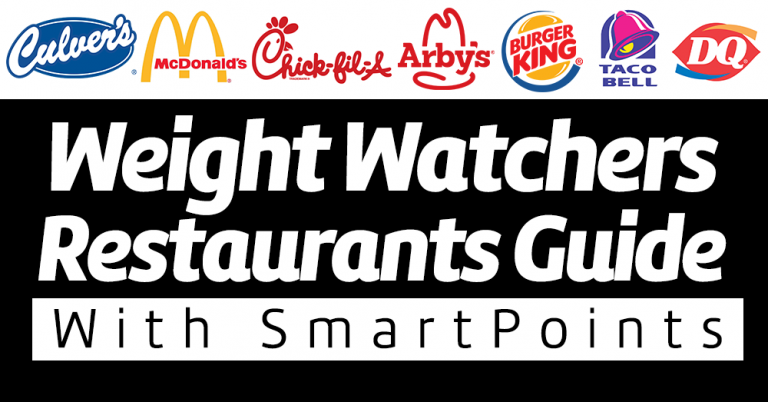 Weight Watchers Restaurants Guide With SmartPoints