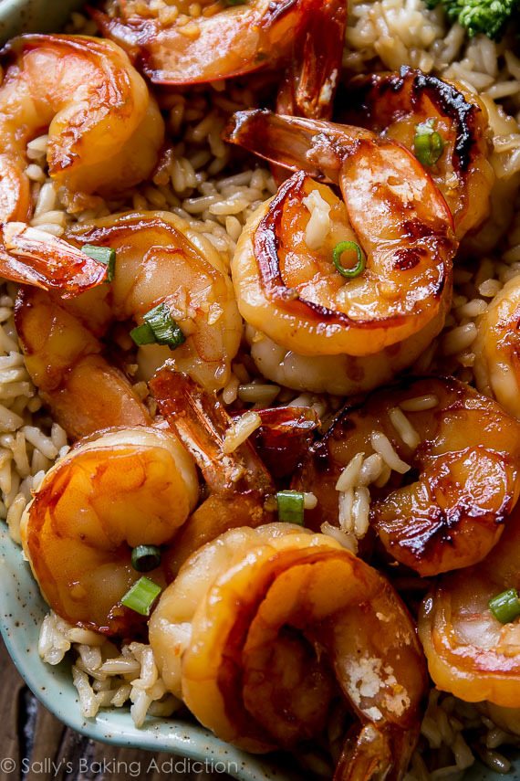 Quick & Healthy Dinner: 20 Minute Honey Garlic Shrimp
