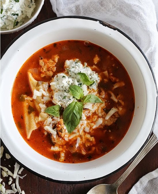 LASAGNA SOUP