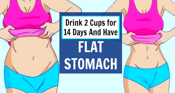 WITH ONLY 2 CUPS A DAY FOR 1 WEEK YOUR STOMACH WILL BE FLATTER!