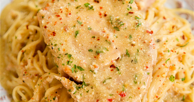 Slow Cooker Angel Pork Chops