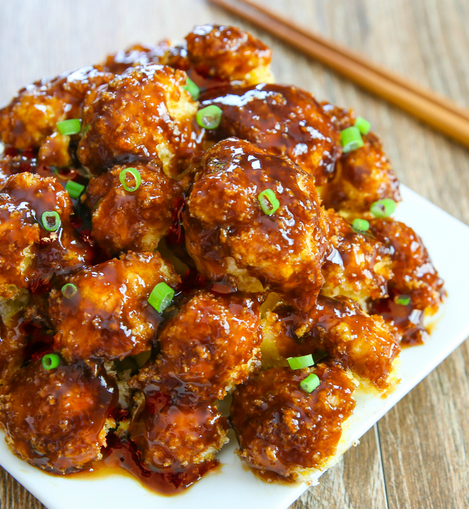 BAKED ORANGE CAULIFLOWER