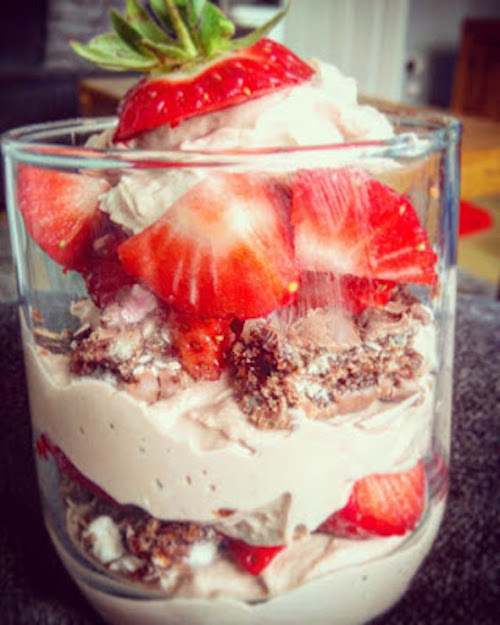 Rocky Road Chocolate Mousse