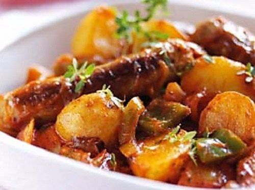 Tasty sausage casserole (slimming world friendly)