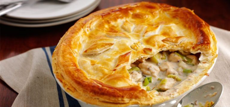 SYN FREE Chicken and Leek Pie