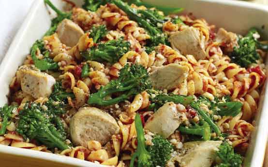 Slimming World’s Turkey, Broccoli and Pasta Gratin