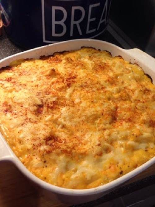 Sweet Potato Macaroni Cheese