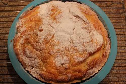 Spiced Plum Clafoutis