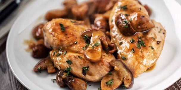 Slimming world Chicken & mushrooms