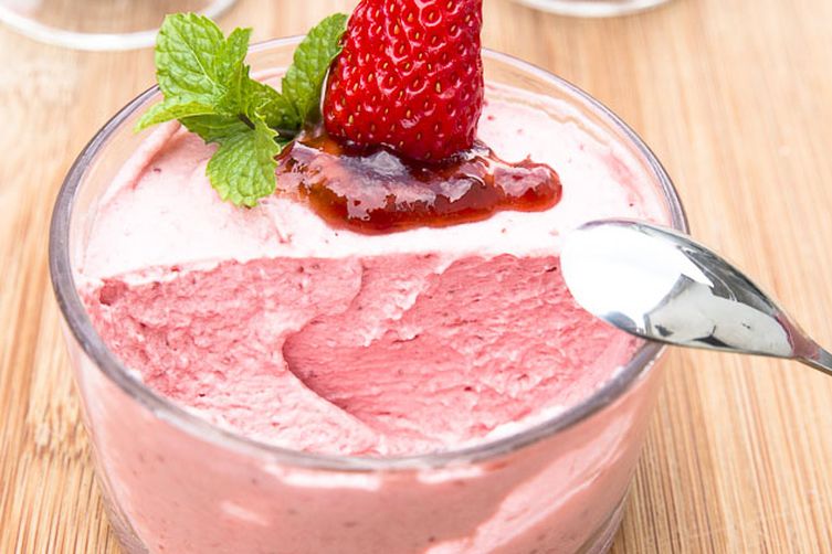 1/2 Syn Strawberry Mousse