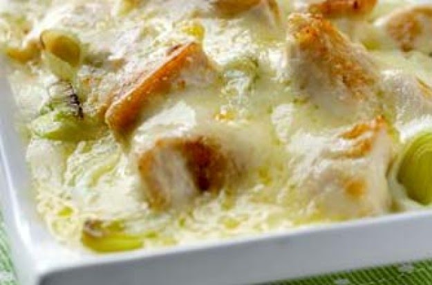 Delicious Leek & Ham Bake
