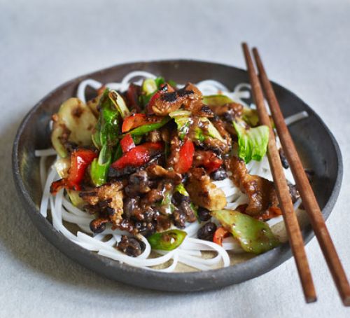 Black Bean Stir-fry