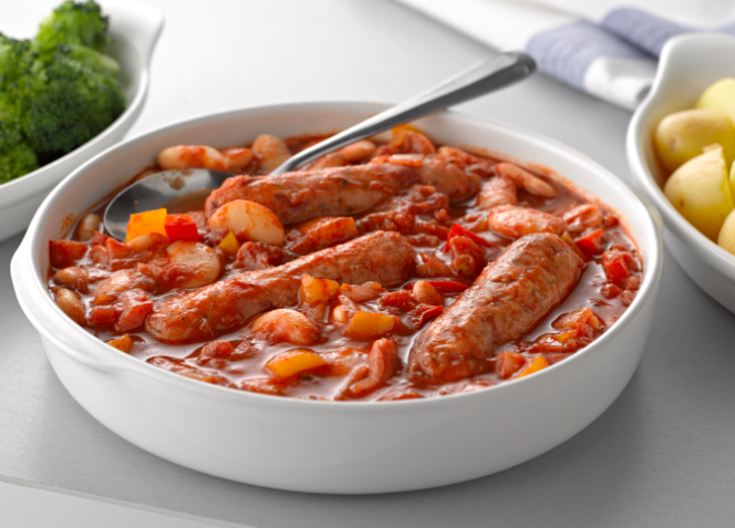 Sausage & Bean Casserole